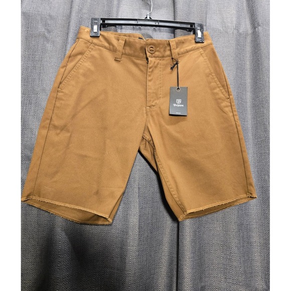 Brixton Toil II Chino Shorts - Custom Fit - Sits at Knee -‎ Size 28 - Picture 1 of 12